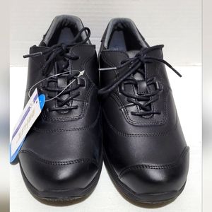 NEW Drew Basil Women's Non-Slip Comfort Leather Oxford Shoes-Size 8W #10652-12